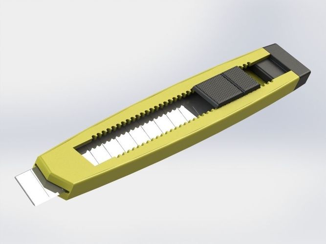Box Cutter 3D model