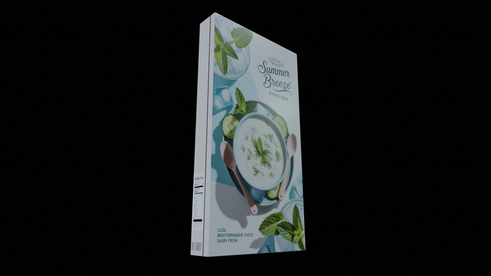 Instant soup-Minestrone Instant Soup-GAME READY PBR  Low-poly 3D model_6