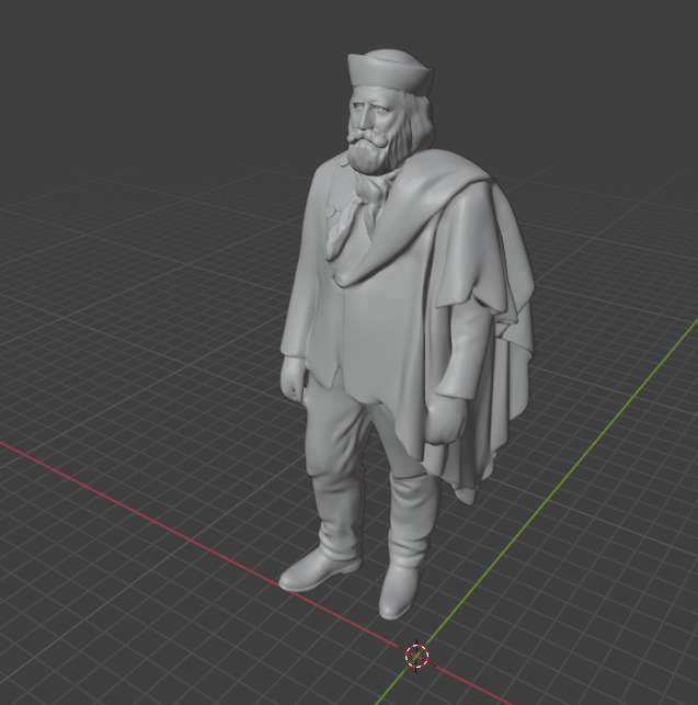 Giuseppe Garibaldi  3D print model_22