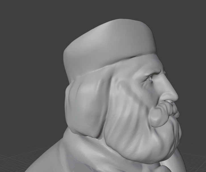 Giuseppe Garibaldi  3D print model_17
