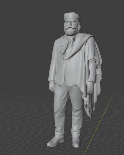 Giuseppe Garibaldi  3D print model_10
