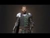 Knight Low-poly 3D model_1