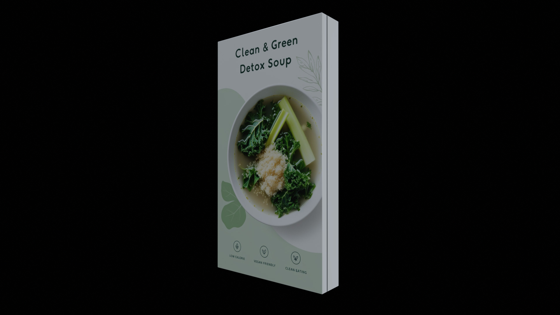Instant soup-Minestrone Instant Soup-GAME READY PBR  Low-poly 3D model_5