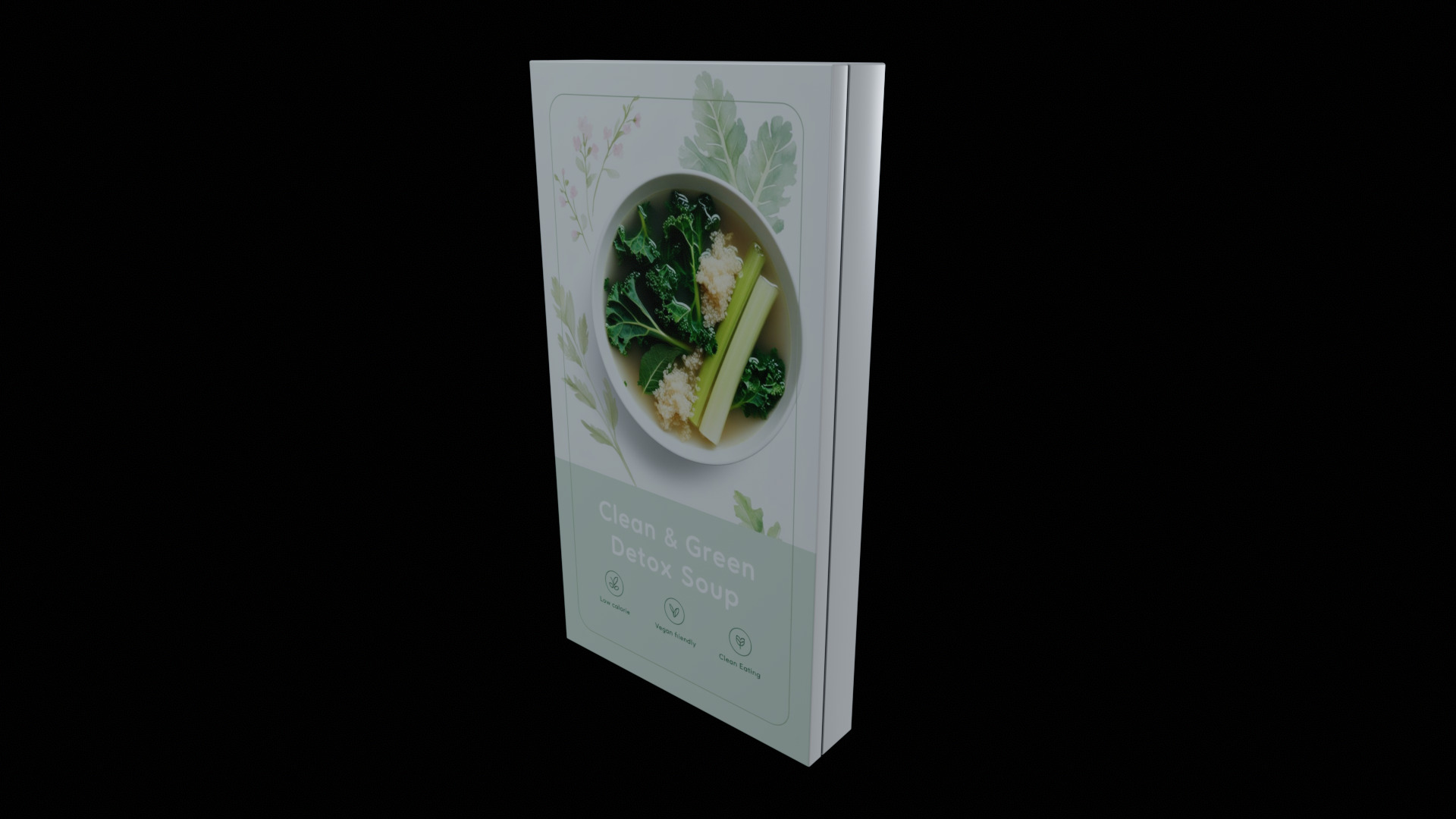 Instant soup-Minestrone Instant Soup-GAME READY PBR  Low-poly 3D model_4