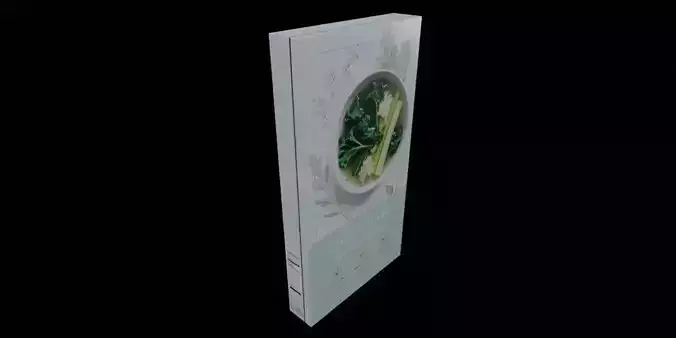 Instant soup-Minestrone Instant Soup-GAME READY PBR 