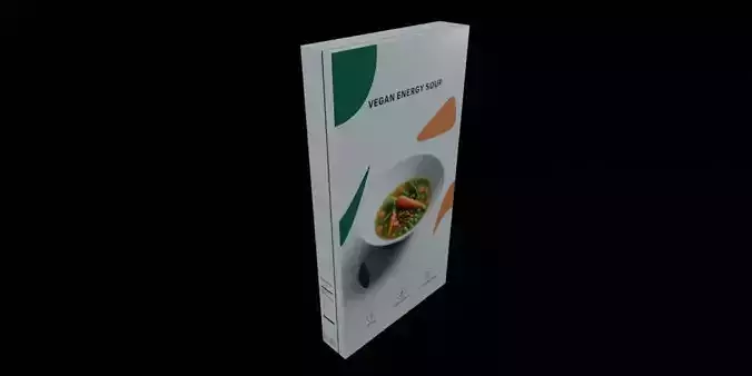 Instant soup-Minestrone Instant Soup-GAME READY PBR 