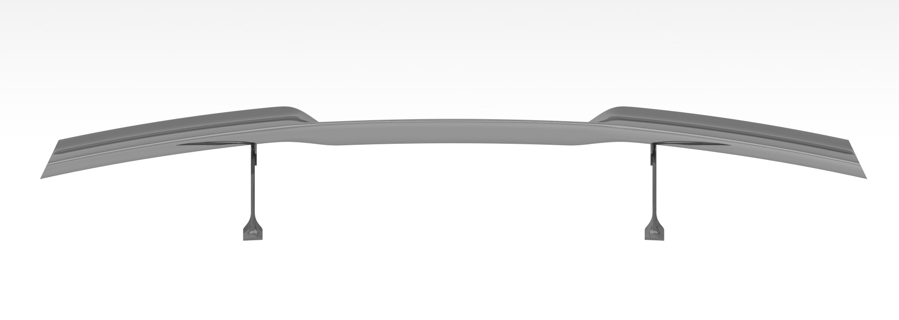 Lotus Rear Wing 3D Model CFD Ready CAD Geometry 3D print model_3