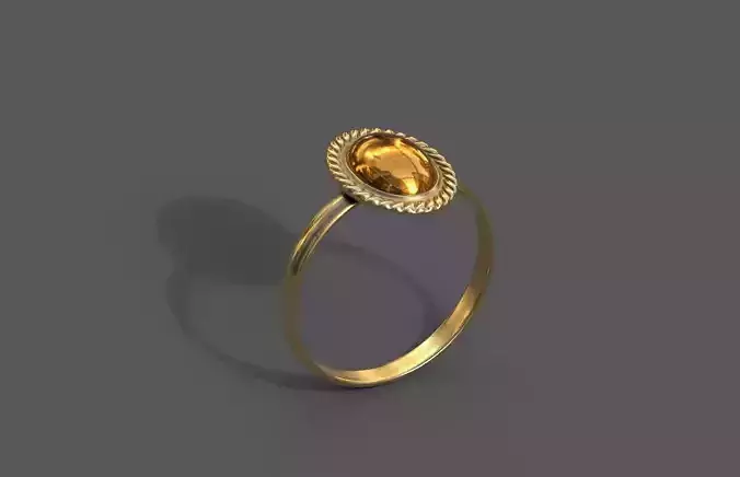 High-Quality 3D Ring Model