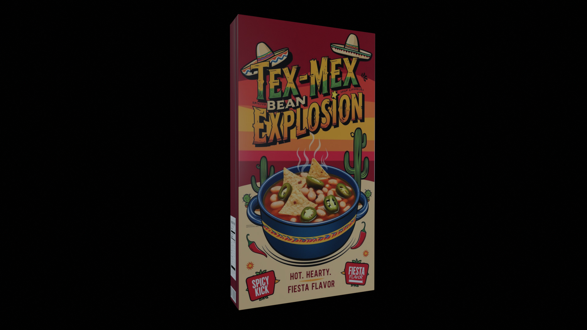 Instant soup-Minestrone Instant Soup-GAME READY PBR Low-poly 3D model_5