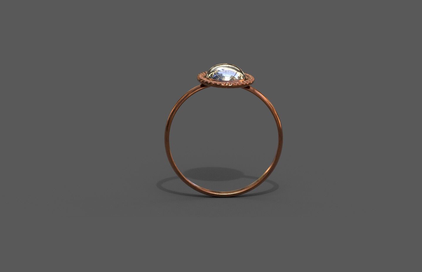High-Quality 3D Ring Model Low-poly 3D model_1