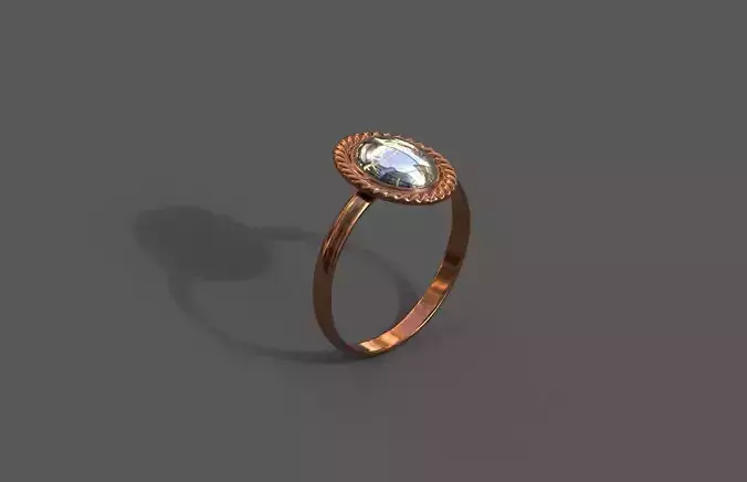 High-Quality 3D Ring Model