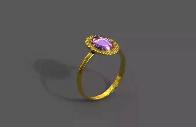 High-Quality 3D Ring Model