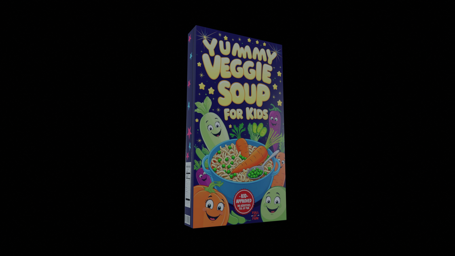 Instant soup-Minestrone Instant Soup-GAME READY PBR  Low-poly 3D model_7