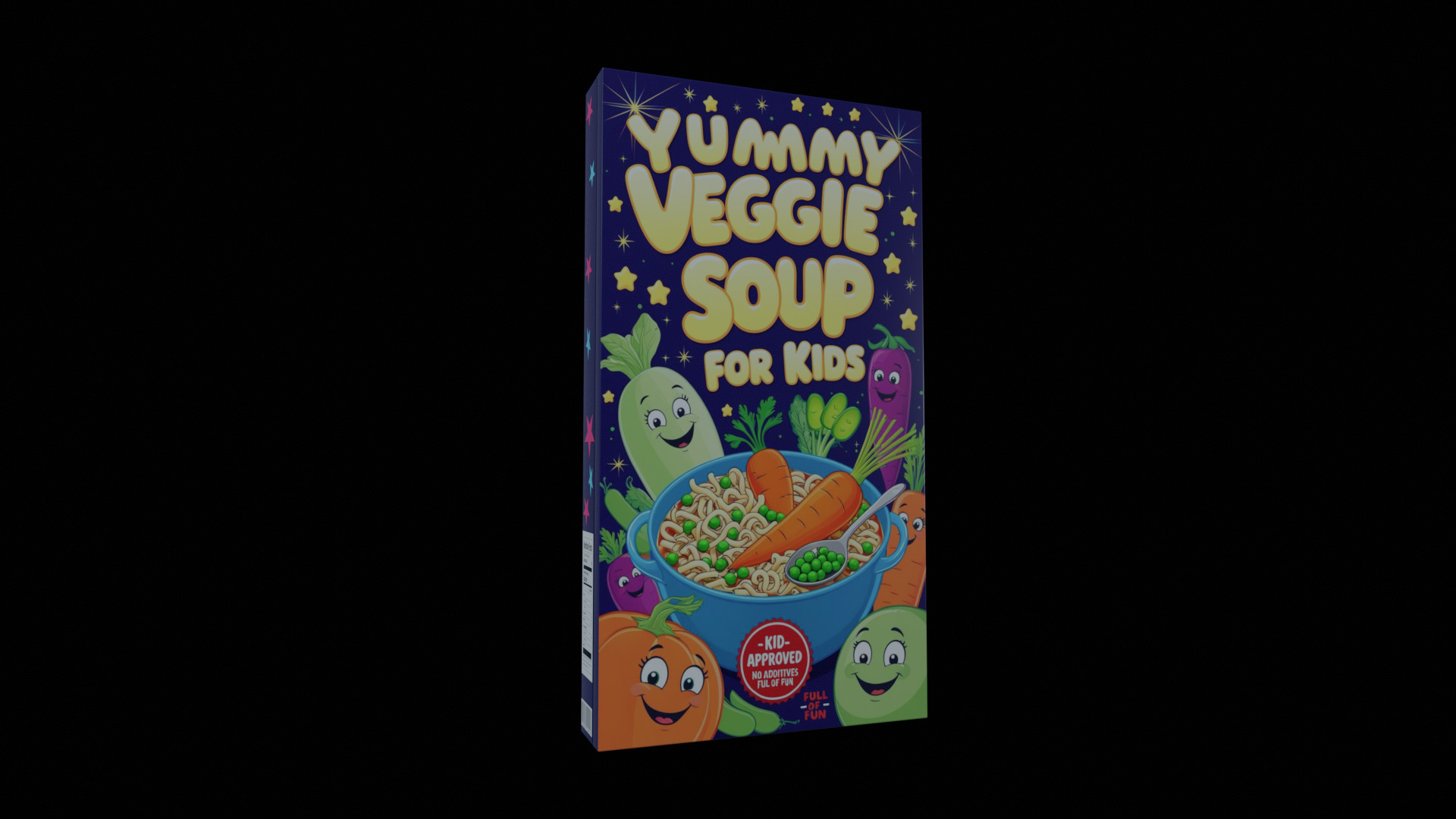 Instant soup-Minestrone Instant Soup-GAME READY PBR  Low-poly 3D model_6