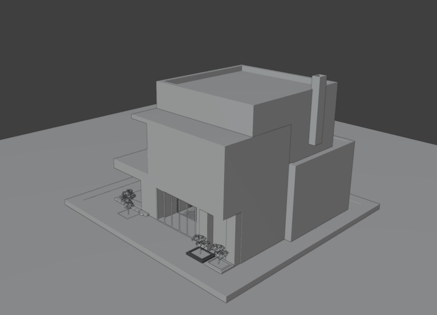 Stylized Low Poly House - Game Ready Low-poly 3D model_3