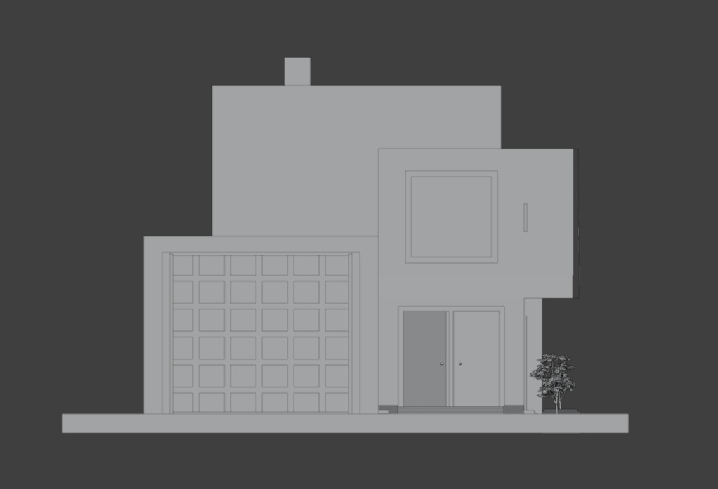 Stylized Low Poly House - Game Ready Low-poly 3D model_1