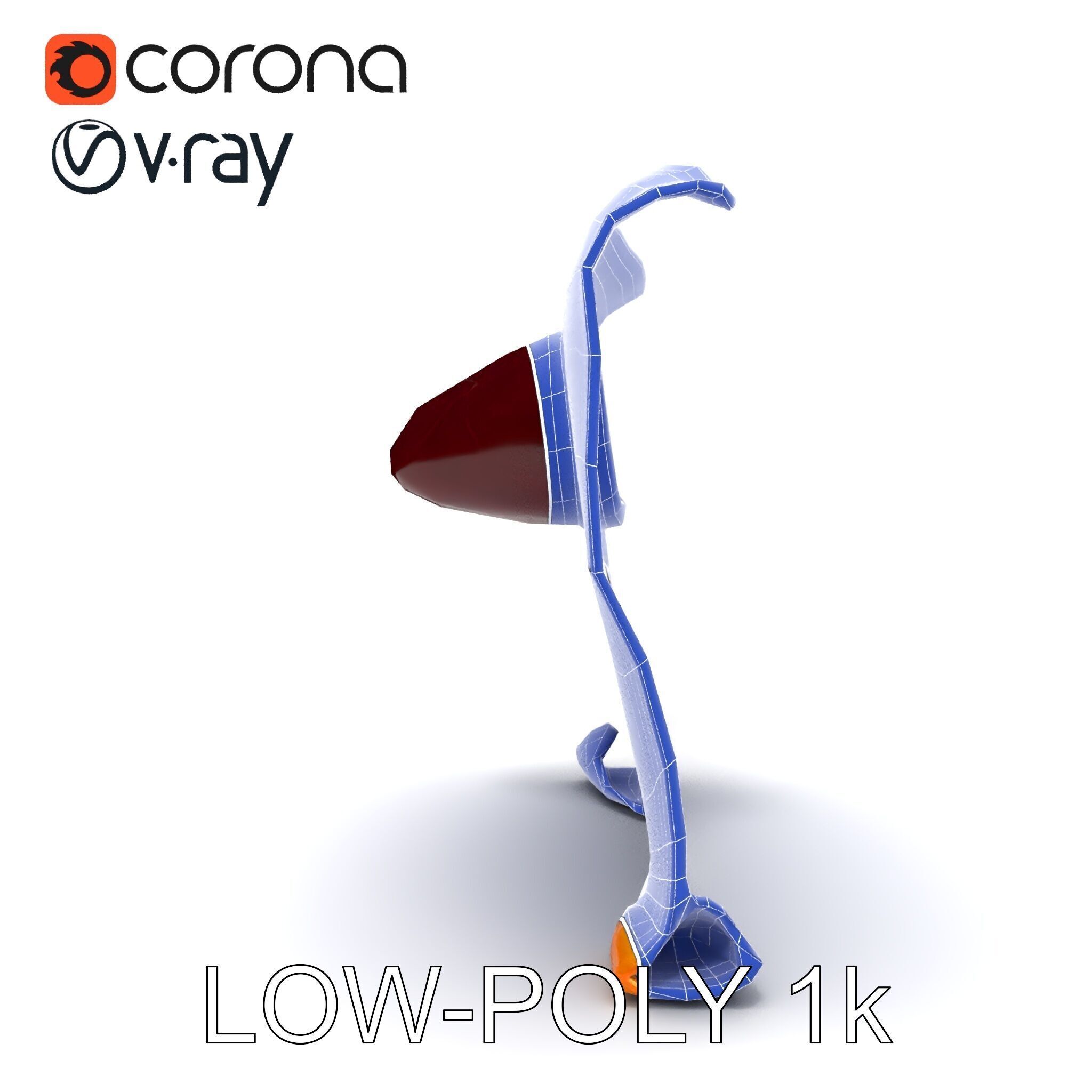 Antique Scroll with Wax Seal Model Pack Low-poly 3D model_10