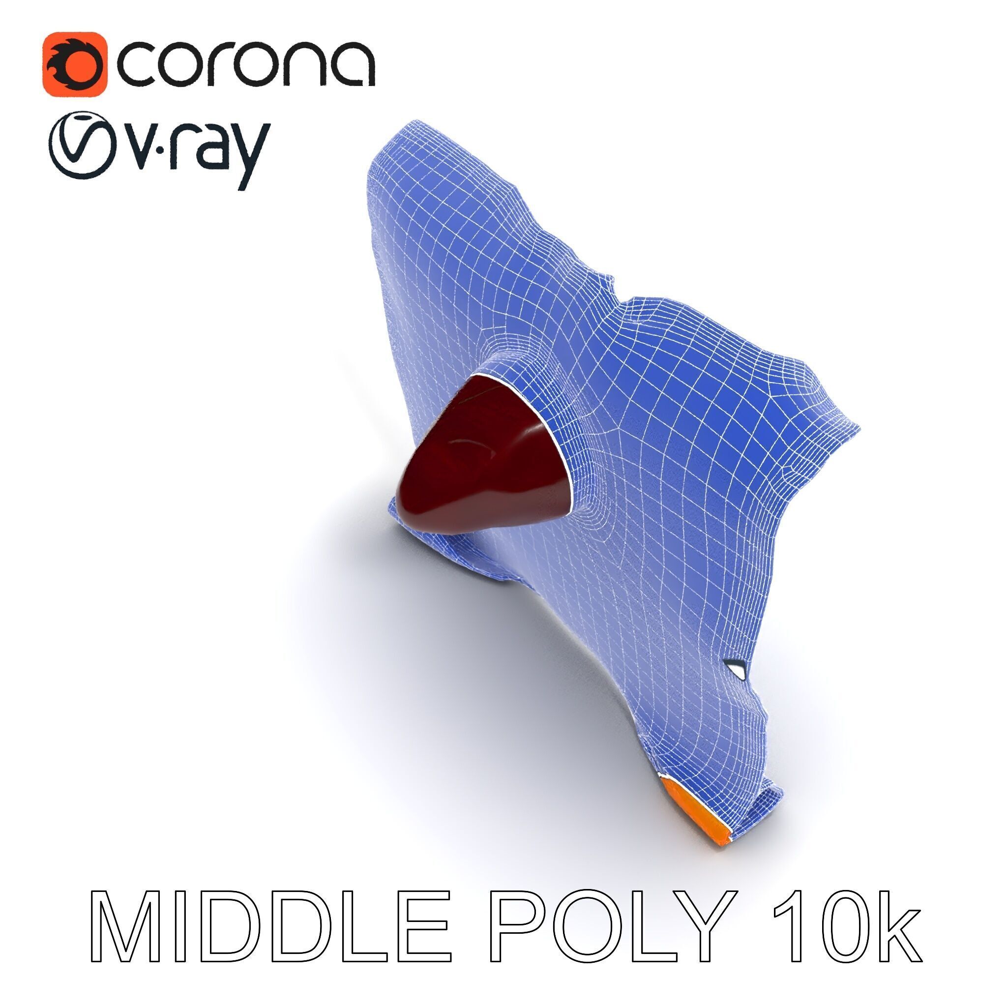 Antique Scroll with Wax Seal Model Pack Low-poly 3D model_9