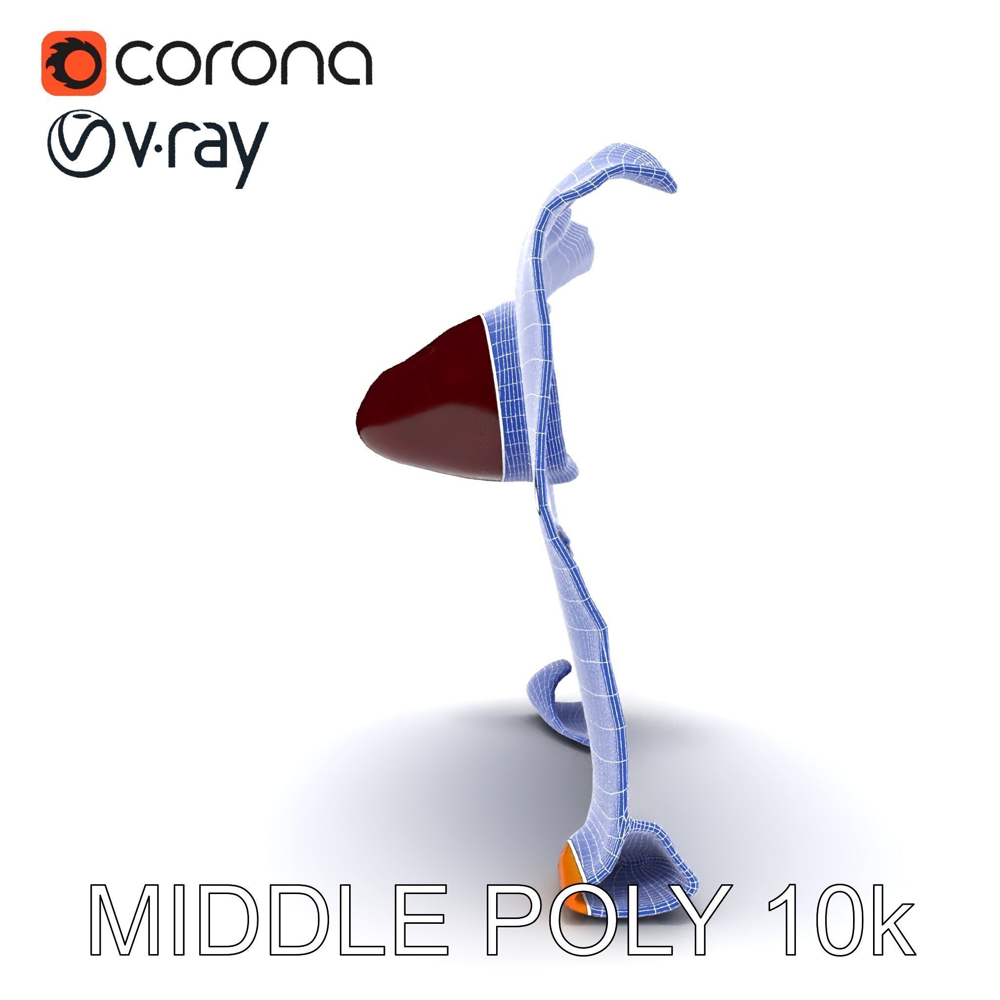 Antique Scroll with Wax Seal Model Pack Low-poly 3D model_6