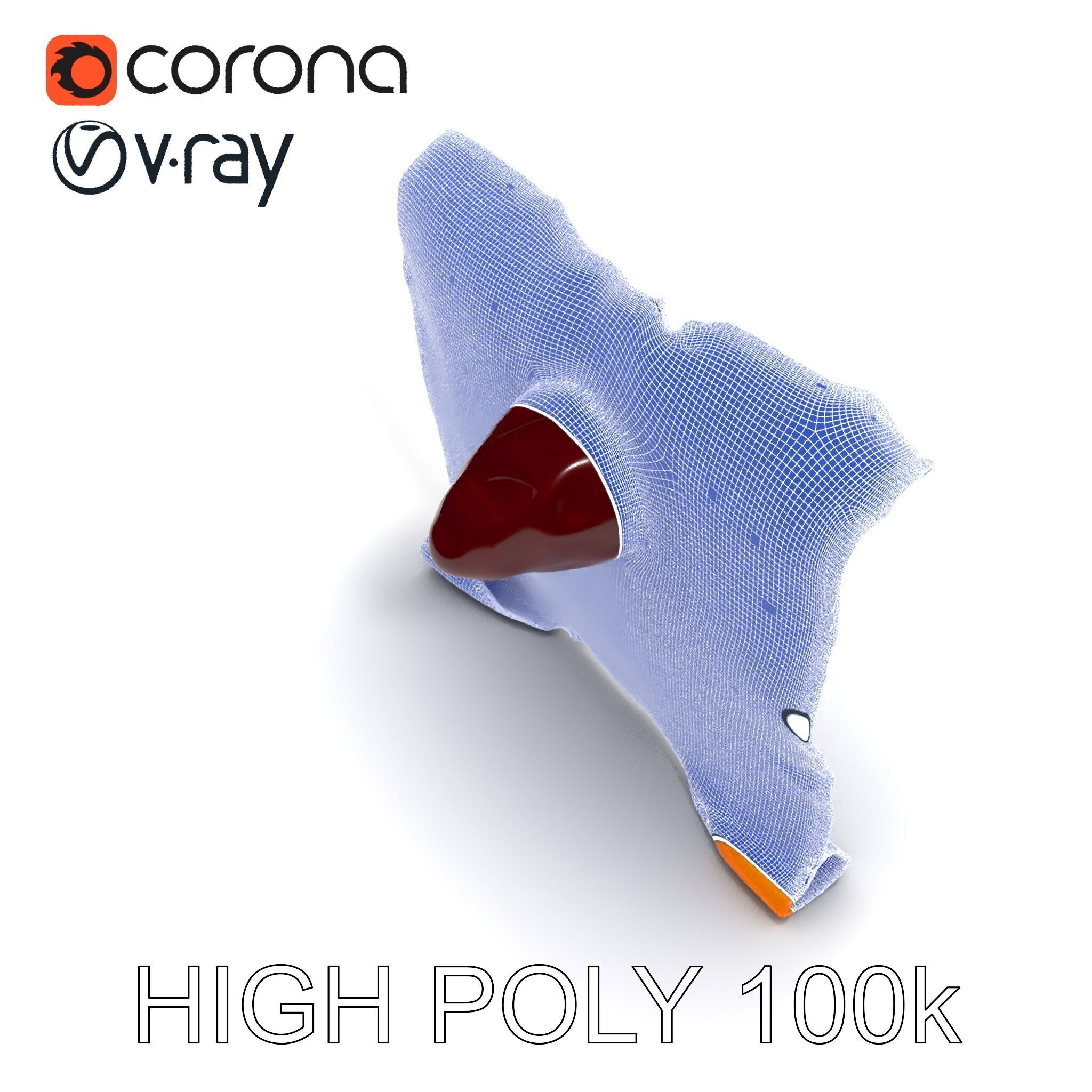 Antique Scroll with Wax Seal Model Pack Low-poly 3D model_21