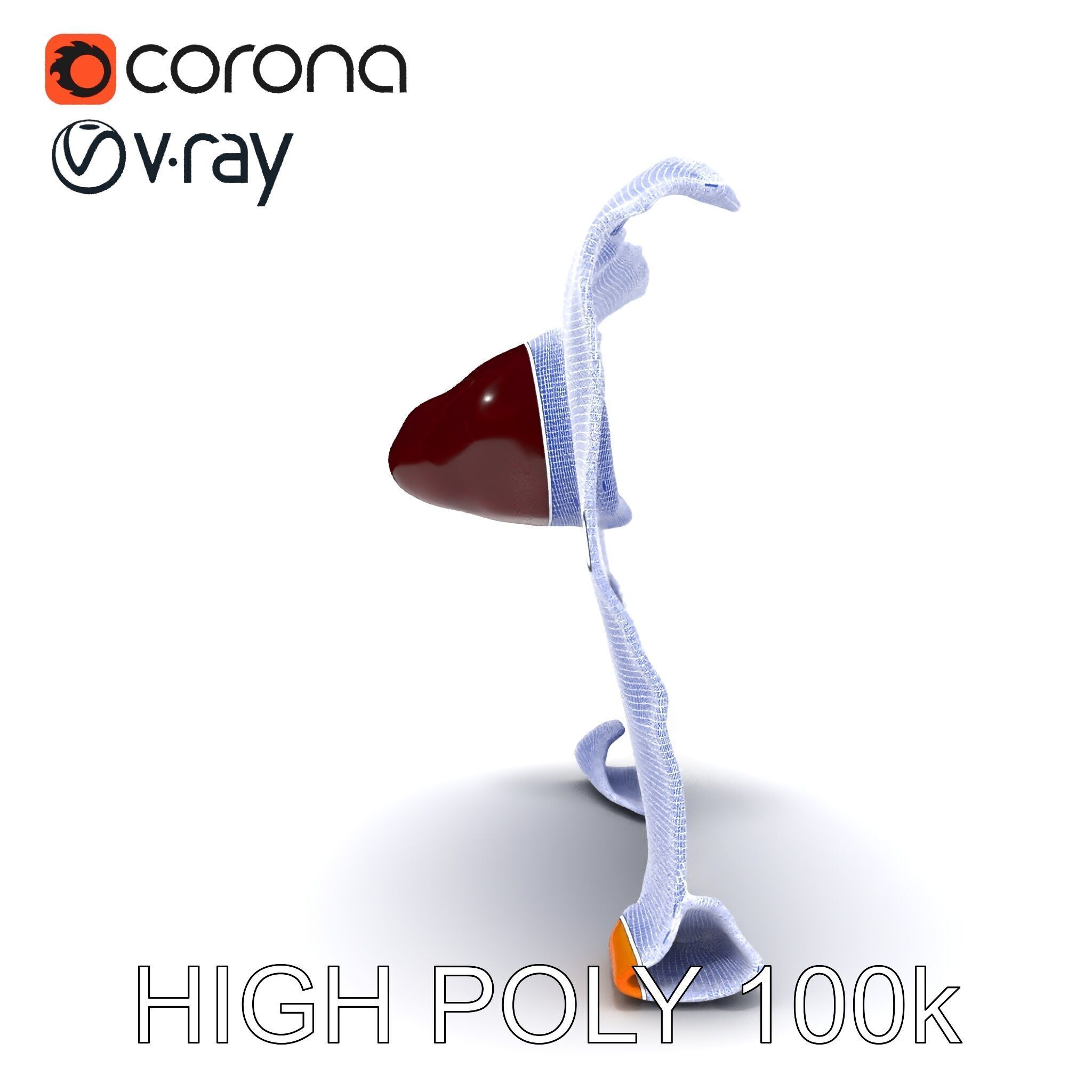 Antique Scroll with Wax Seal Model Pack Low-poly 3D model_32