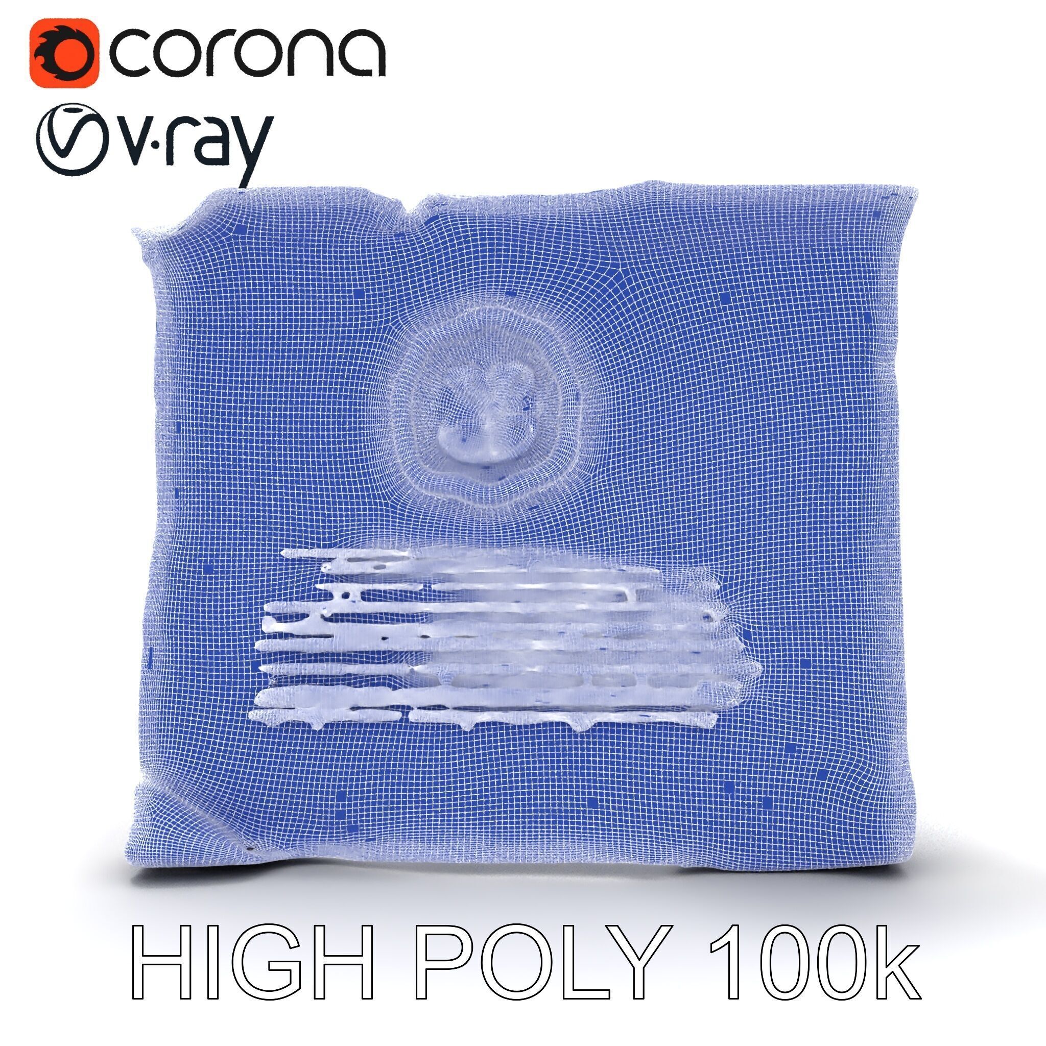 Antique Scroll with Wax Seal Model Pack Low-poly 3D model_24