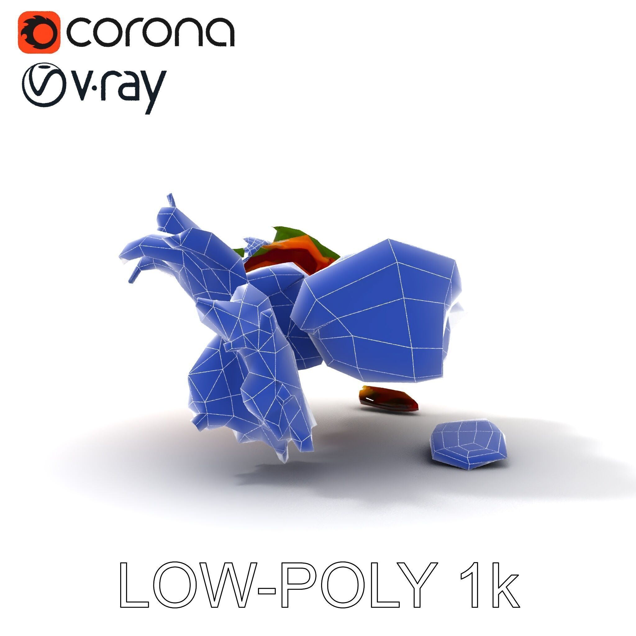 Gourmet Sushi Plate D Model Pack Low-poly 3D model_26