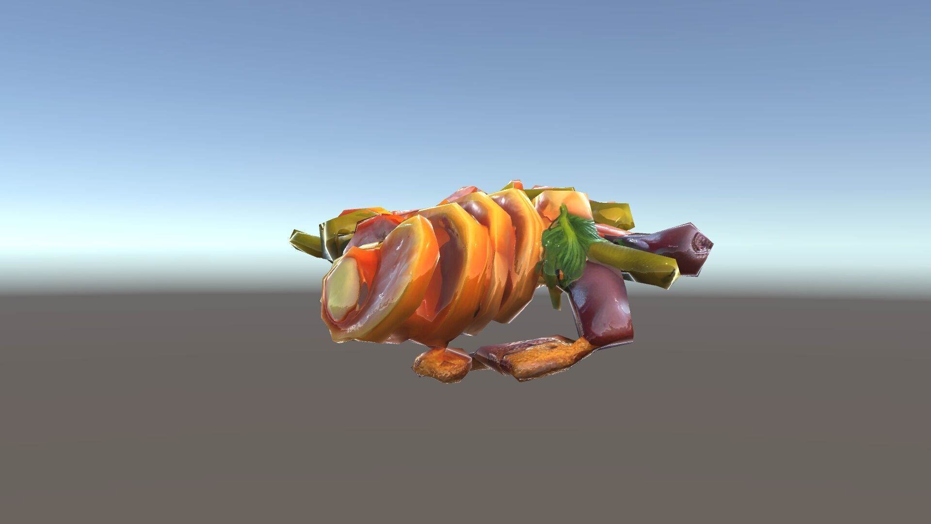 Charcuterie Platter D Model Pack Low-poly 3D model_13