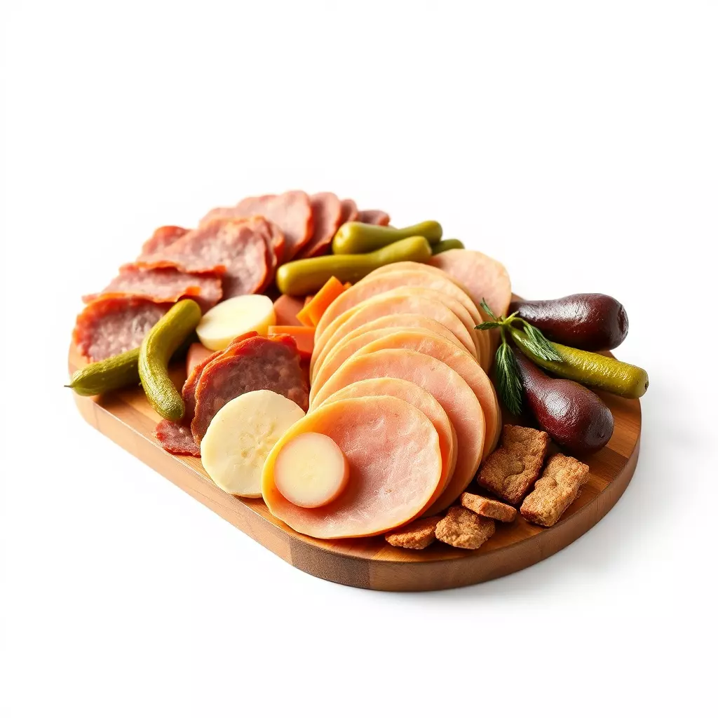 Charcuterie Platter D Model Pack Low-poly 3D model_0
