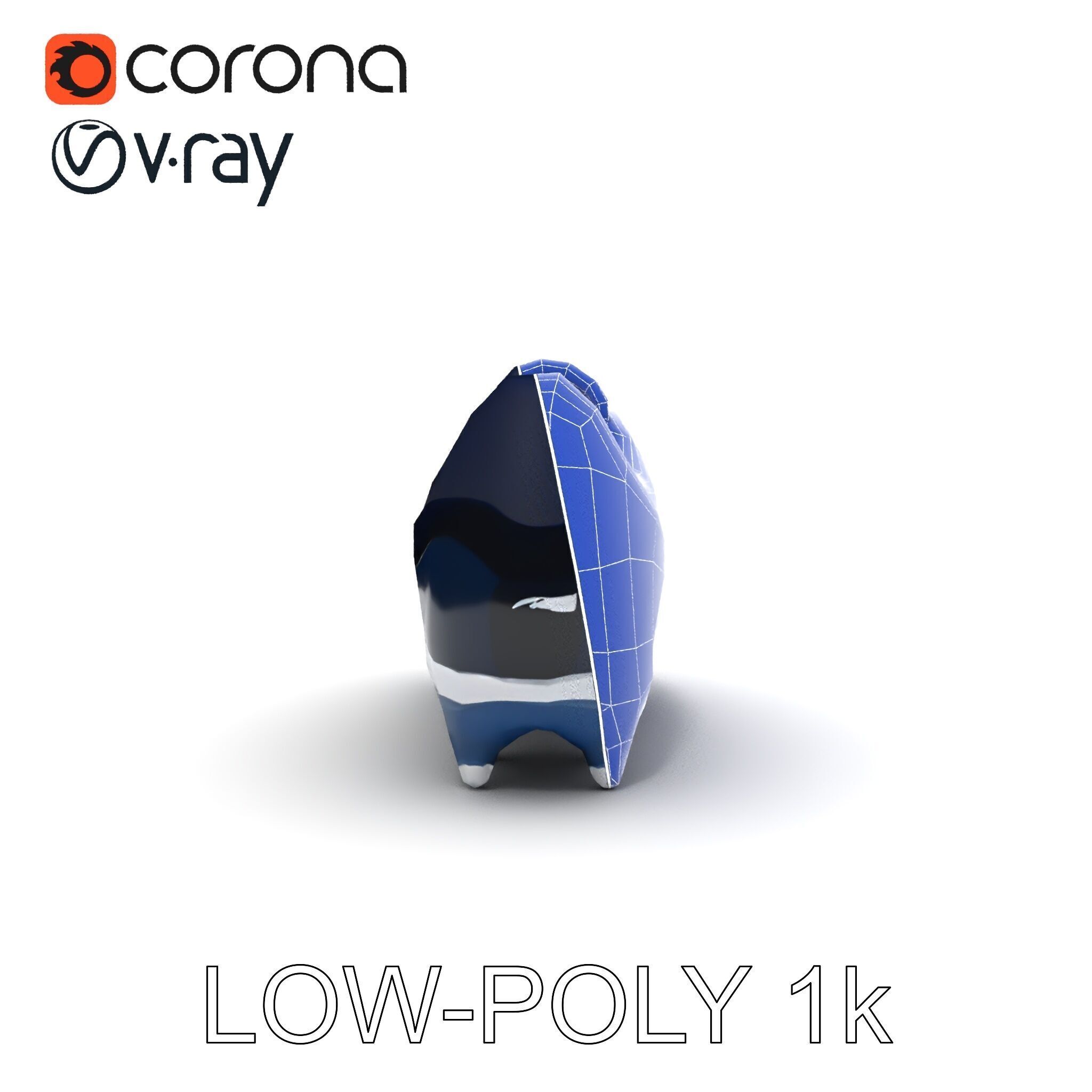 Football Shoe Model Pack Low-poly 3D model_24