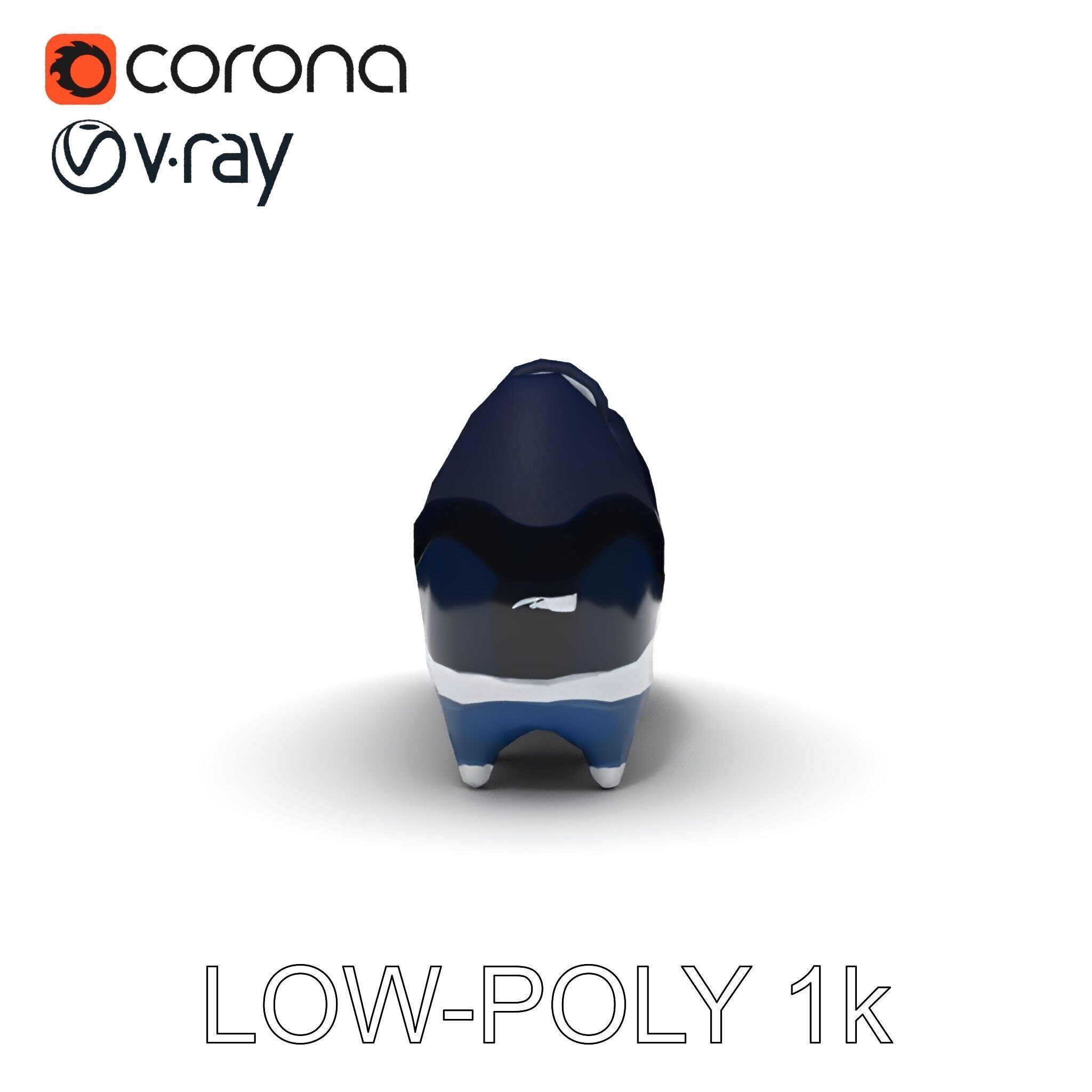 Football Shoe Model Pack Low-poly 3D model_7