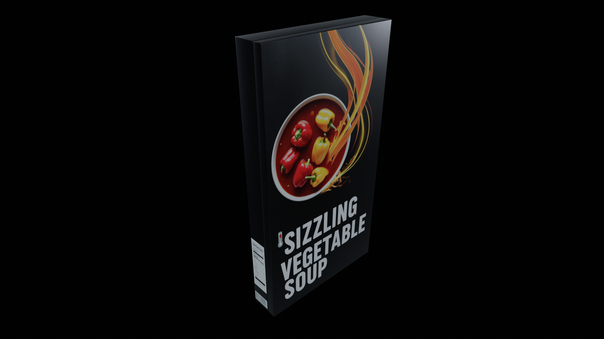 Instant soup-Minestrone Instant Soup-GAME READY PBR  Low-poly 3D model_3