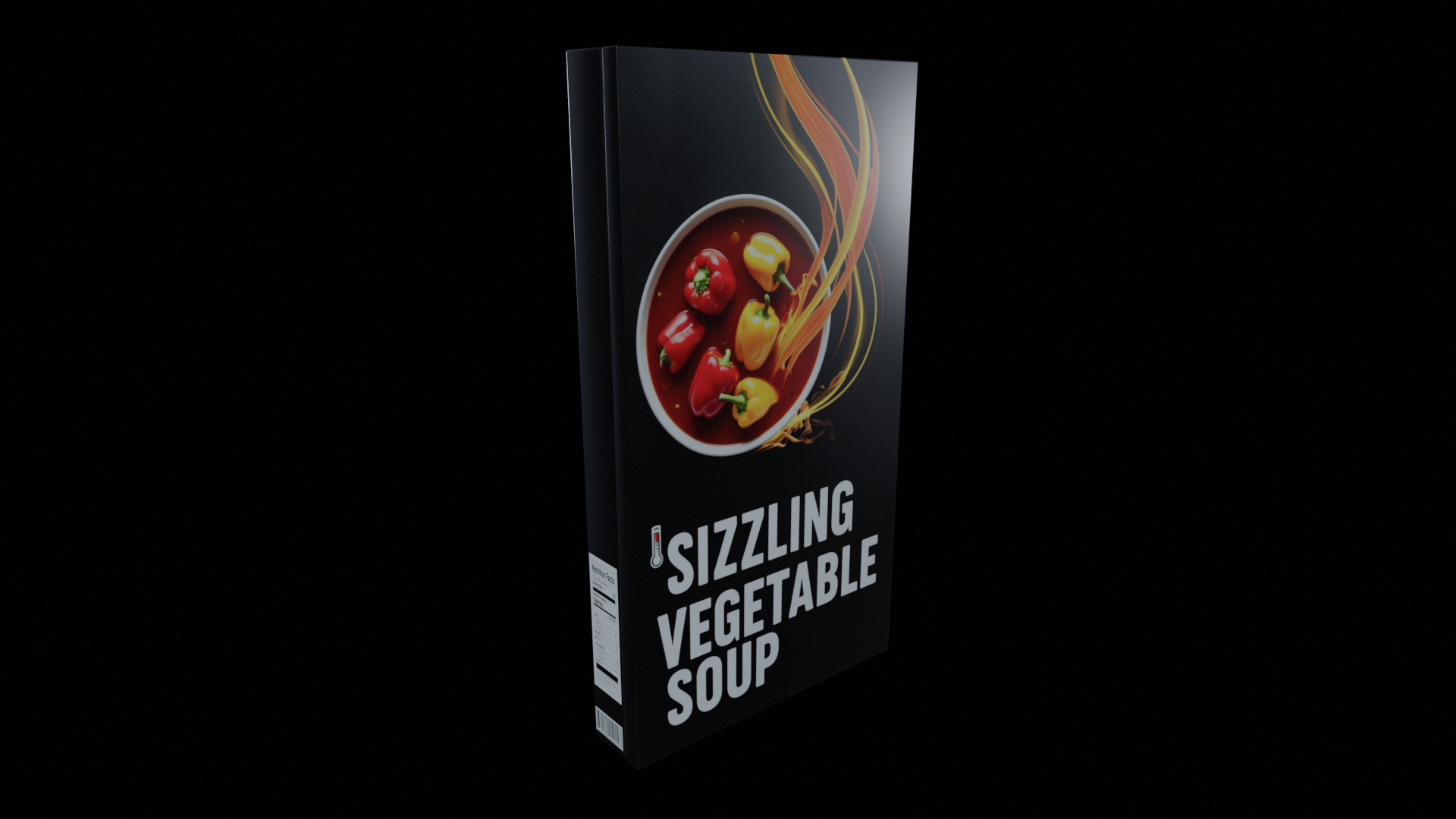 Instant soup-Minestrone Instant Soup-GAME READY PBR  Low-poly 3D model_7