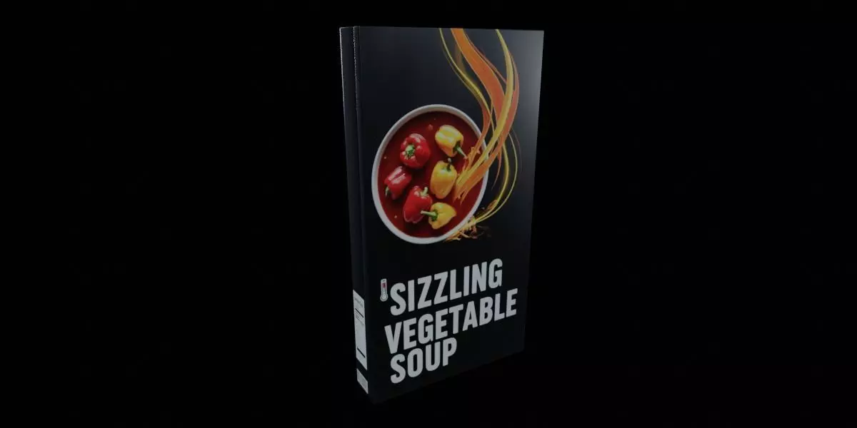 Instant soup-Minestrone Instant Soup-GAME READY PBR  Low-poly 3D model_0