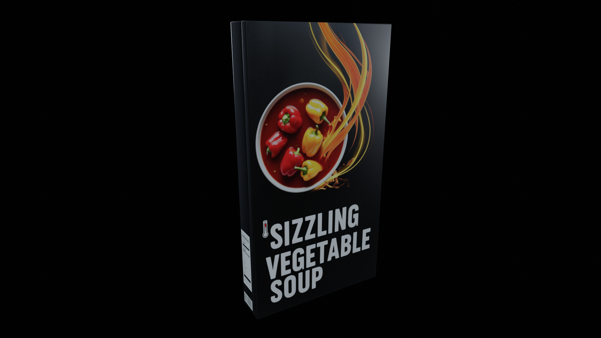 Instant soup-Minestrone Instant Soup-GAME READY PBR  Low-poly 3D model_2