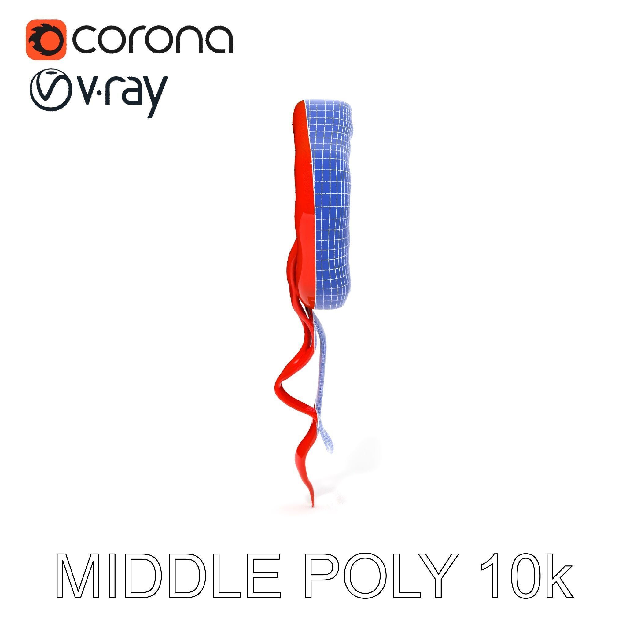 Antique Wax Seal and Parchment Model Pack Low-poly 3D model_20