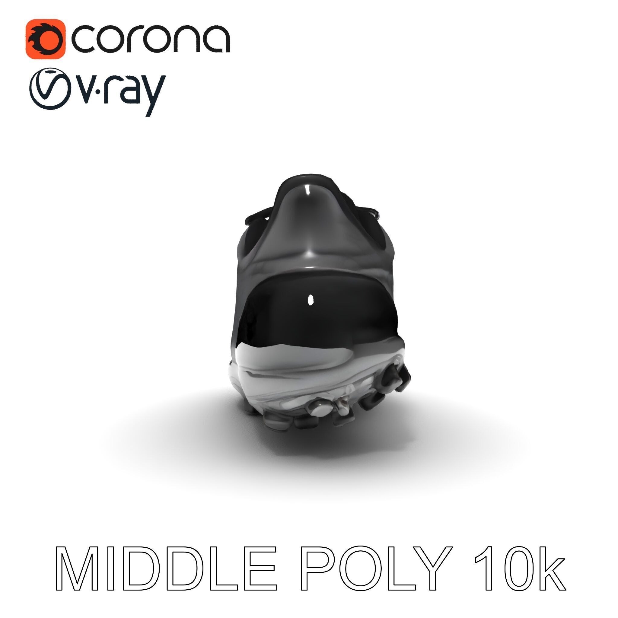 Soccer Shoe Model Pack with Advanced Textures Low-poly 3D model_33