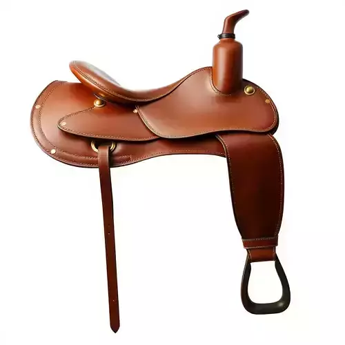 Realistic Horse Saddle D Model Pack