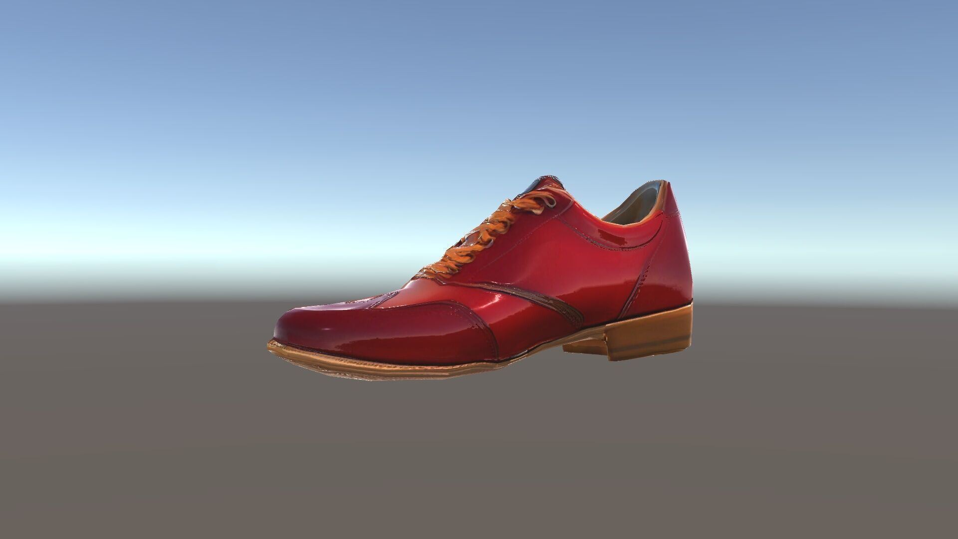 Elegant Derby Shoe D Model Pack Low-poly 3D model_21