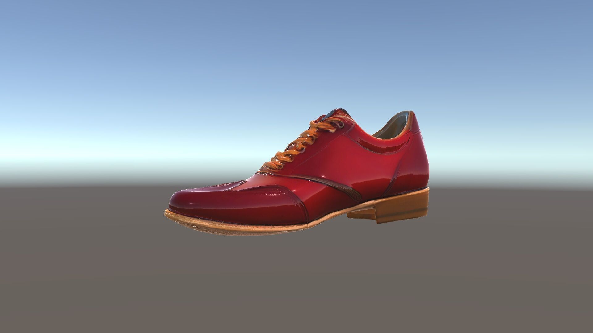 Elegant Derby Shoe D Model Pack Low-poly 3D model_20