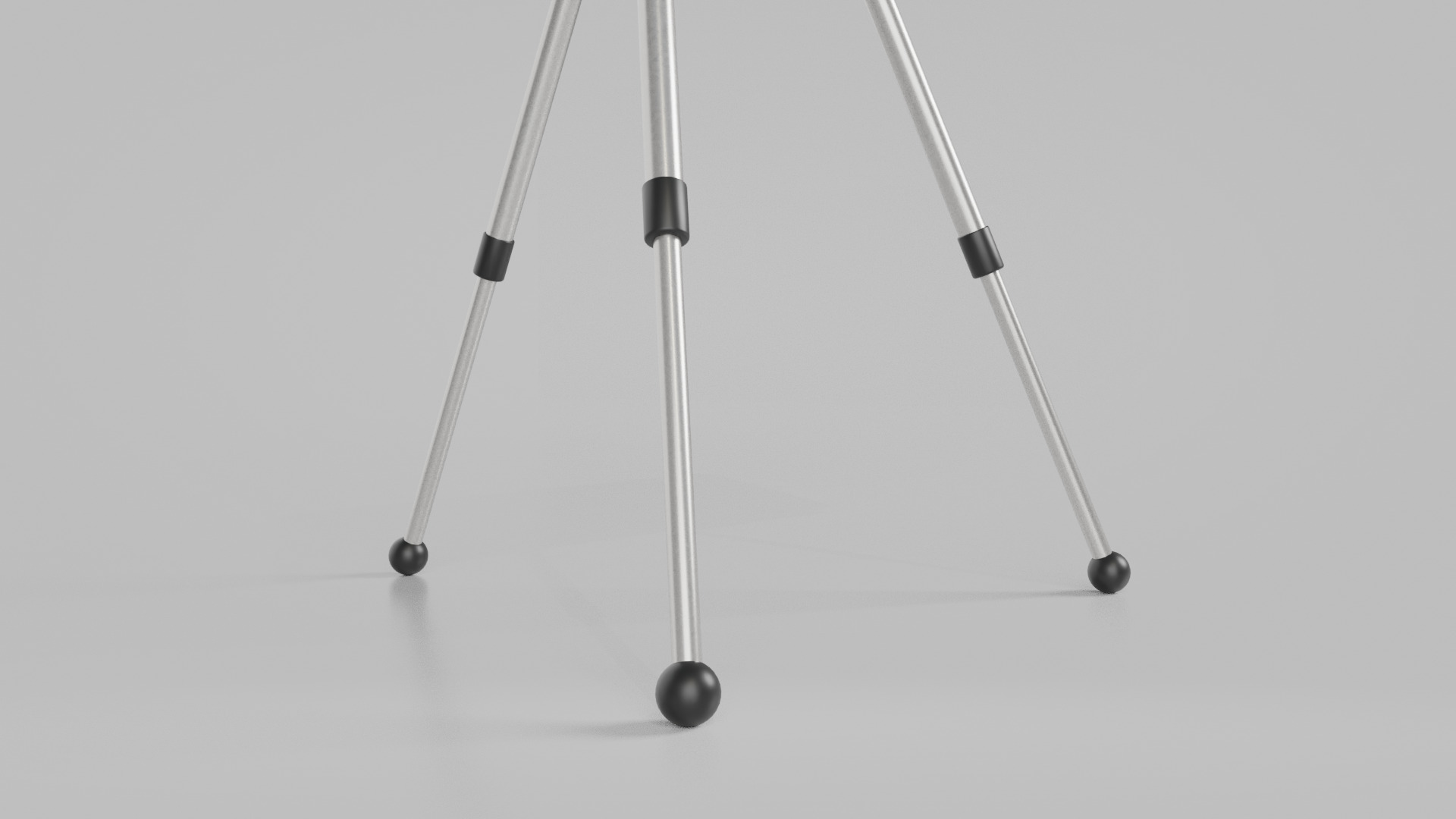 Customizable Metal Blackboard with Stand - Writing Board Low-poly 3D model_11