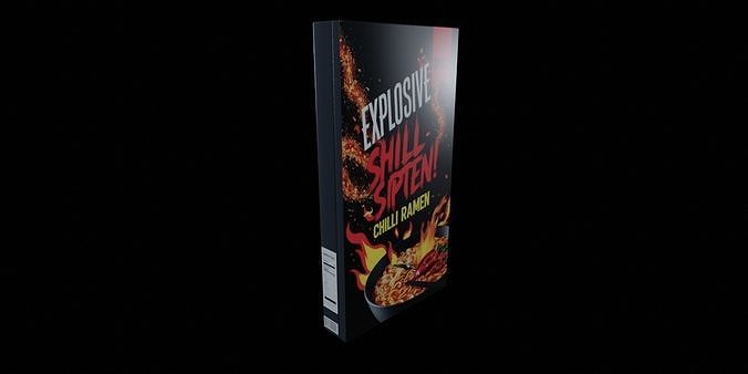 Instant soup-Minestrone Instant Soup-GAME READY PBR  Low-poly 3D model