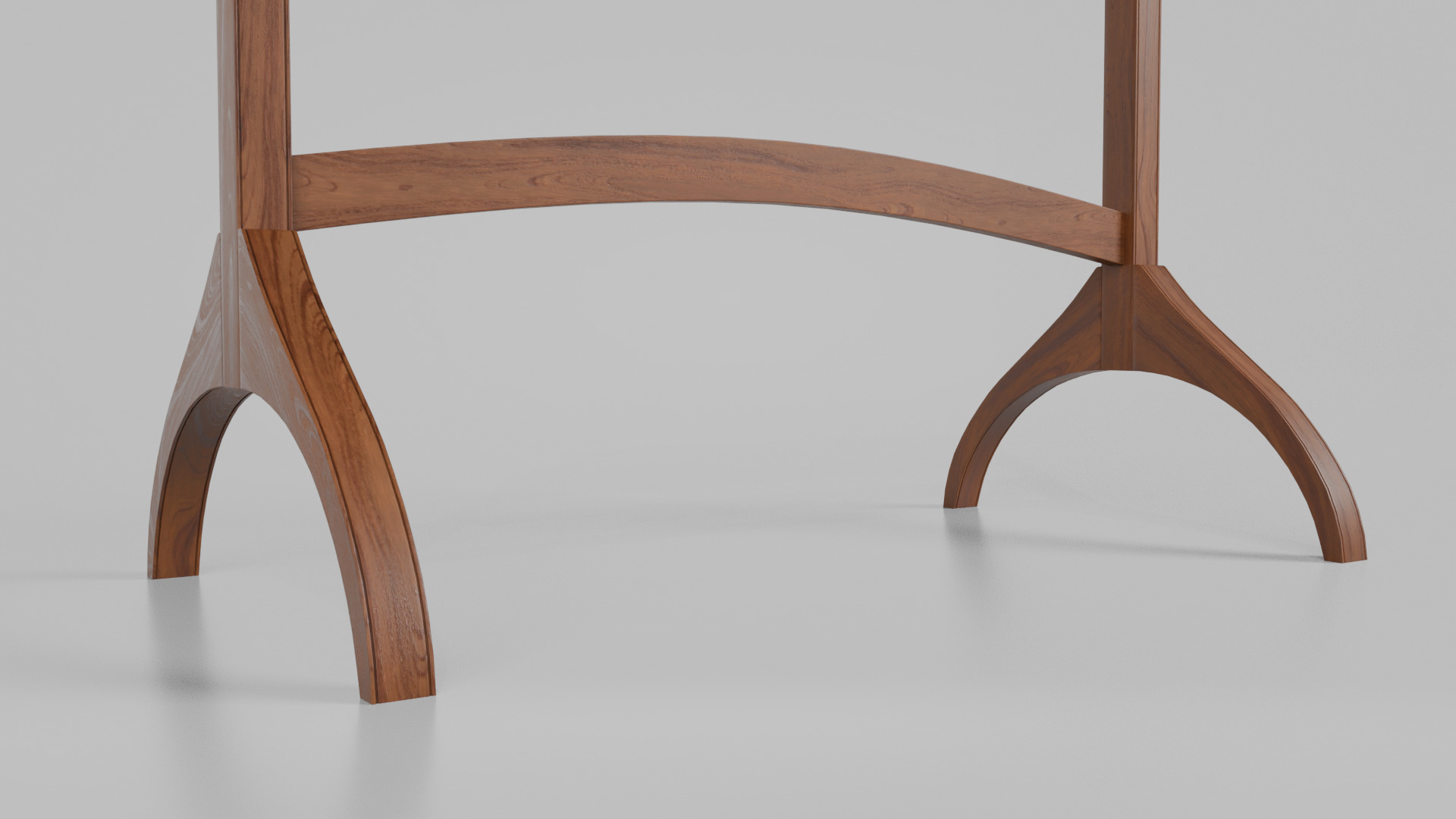 Customizable Double-Sided Wooden Blackboard Square Writing Board Low-poly 3D model_11