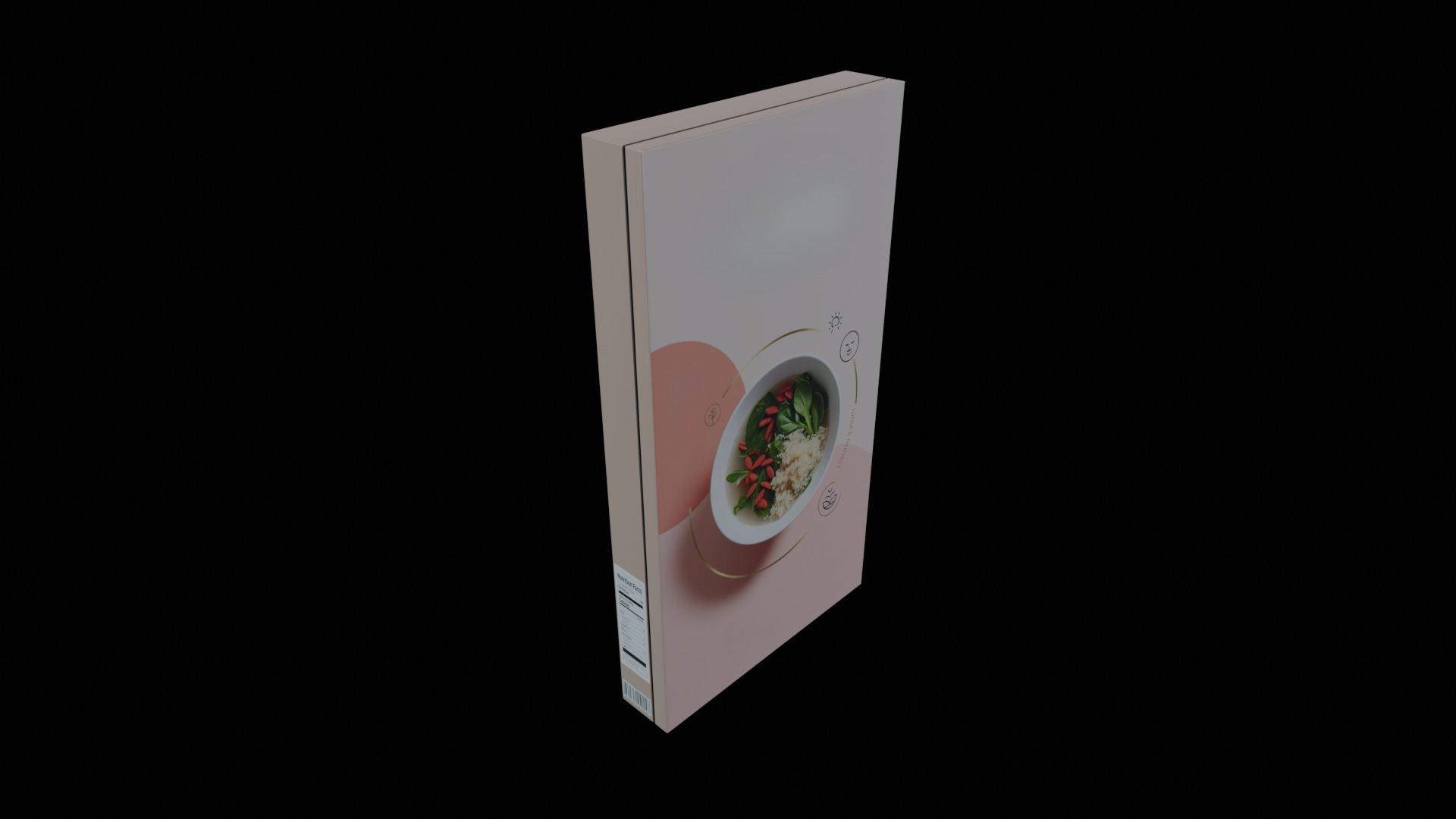 Instant soup-Minestrone Instant Soup-GAME READY PBR  Low-poly 3D model_2