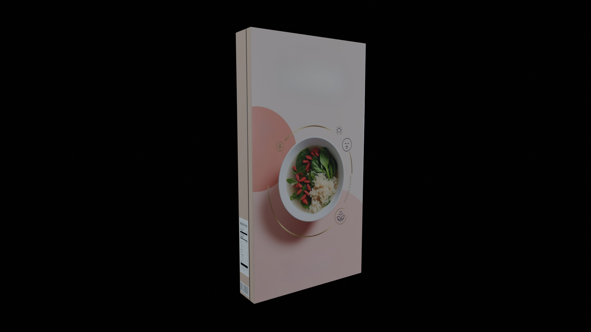 Instant soup-Minestrone Instant Soup-GAME READY PBR  Low-poly 3D model_1