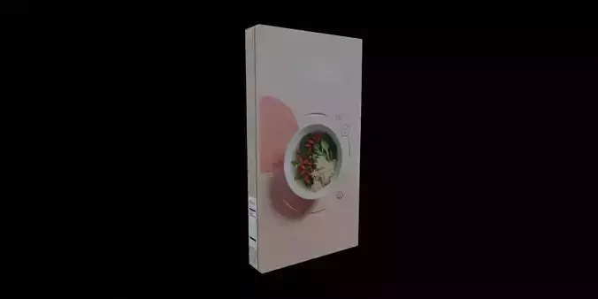 Instant soup-Minestrone Instant Soup-GAME READY PBR 