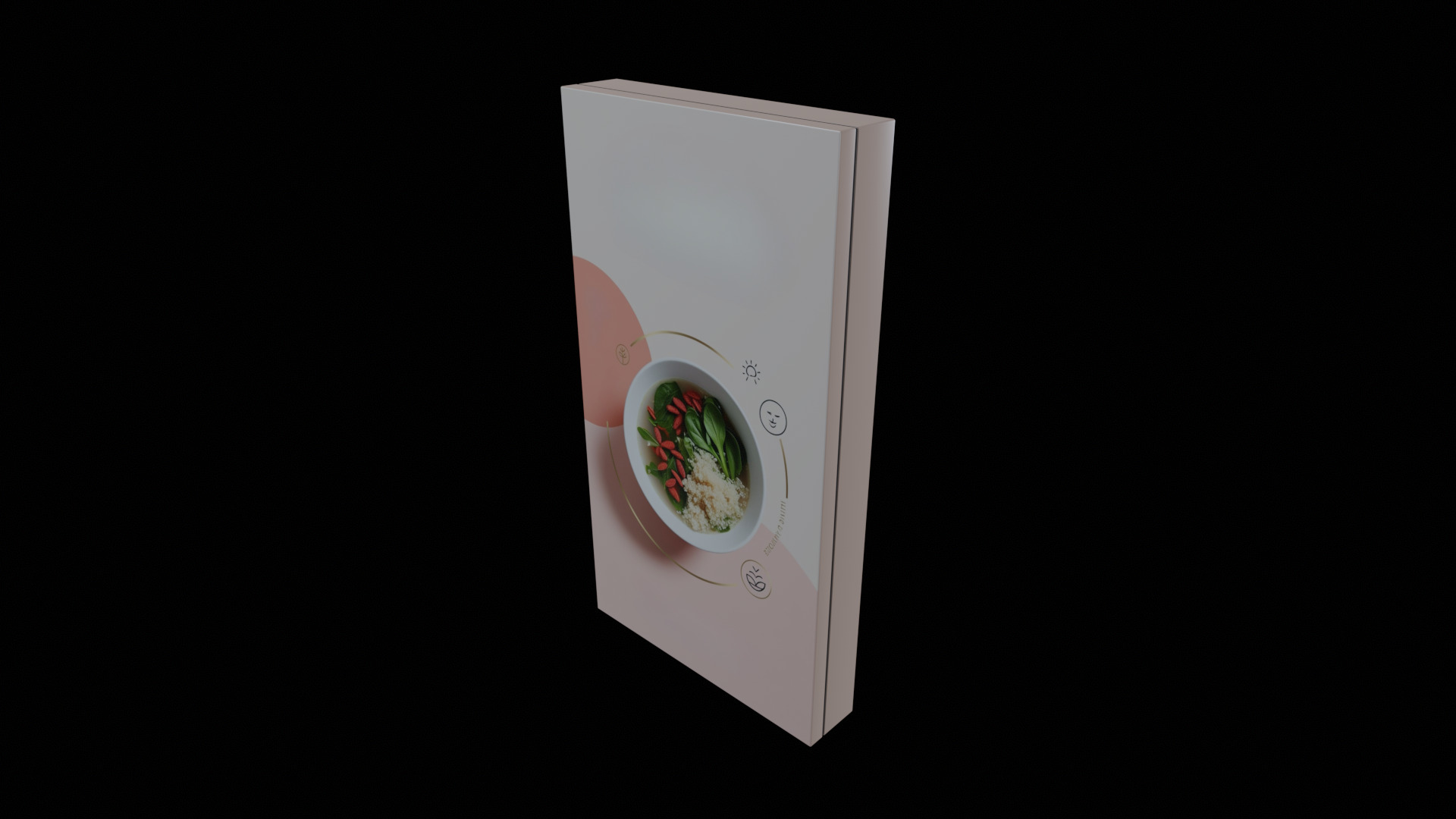 Instant soup-Minestrone Instant Soup-GAME READY PBR  Low-poly 3D model_3