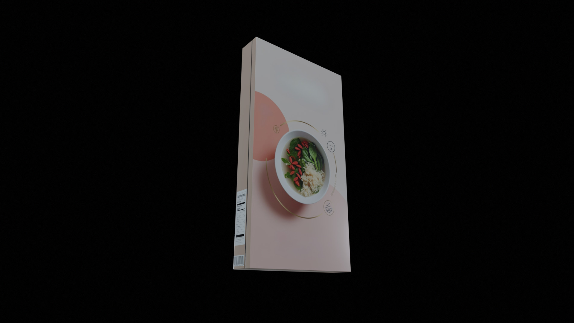 Instant soup-Minestrone Instant Soup-GAME READY PBR  Low-poly 3D model_5