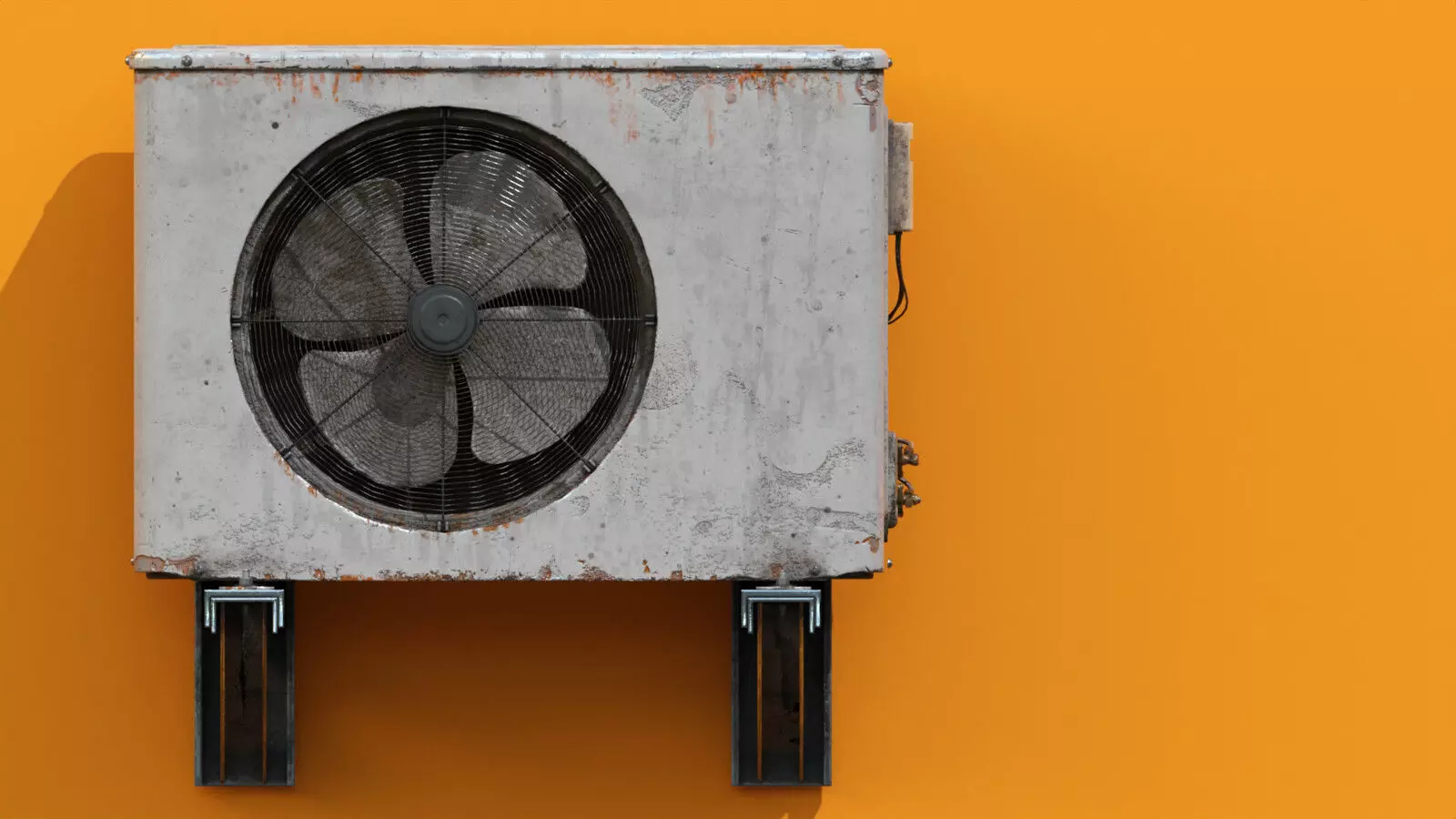 AC Unit Low-poly 3D model