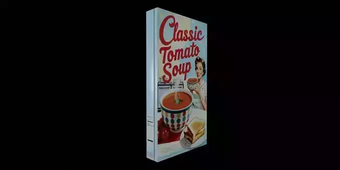Instant soup-Minestrone Instant Soup-GAME READY PBR 